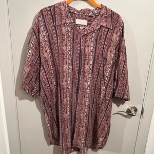 100% Silk Button-up Top